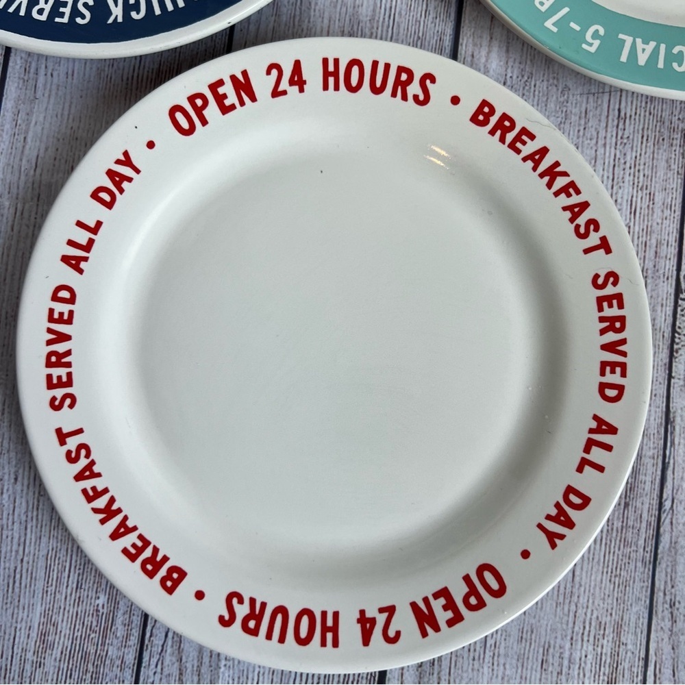 KATE SPADE Lenox All In Good Taste Order’s Up Accent Plate 9” New - Picture 4 of 7